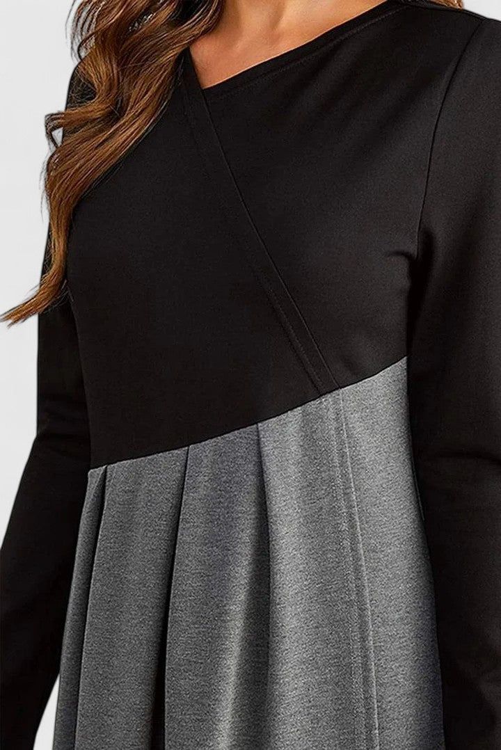 Jeanne Long-Sleeve Maxi Dress