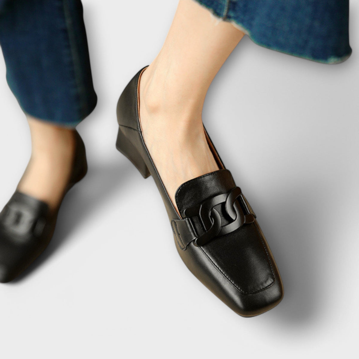 Monika - Premium Leather Slippers