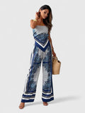 Carmen - Sophisticated Tie-Detail Two-Piece Set