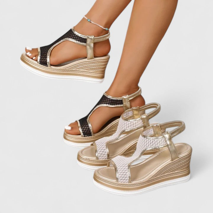 Jessica - Support Wedge Sandals