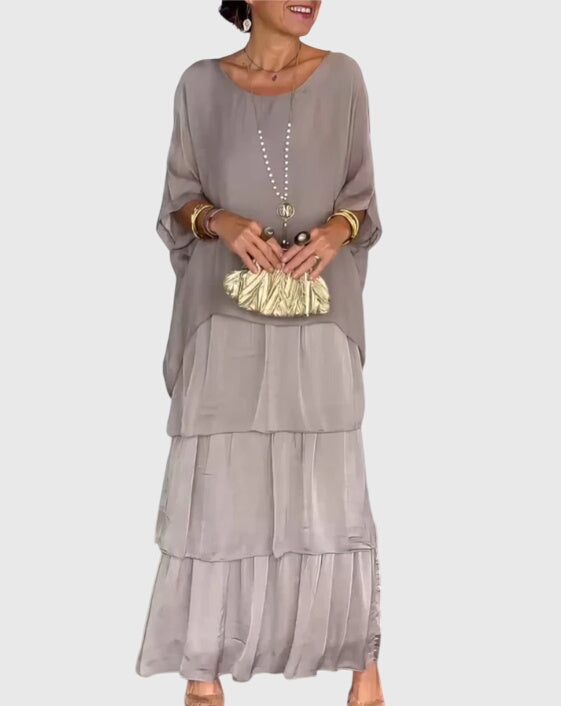 Patricia Long Flowing Elegant Dress