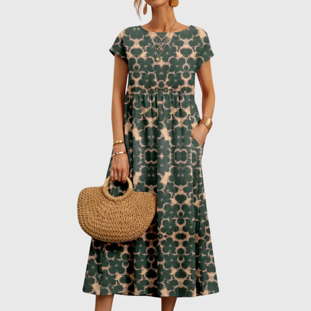 Valencia - Flowy Floral Chic Dress