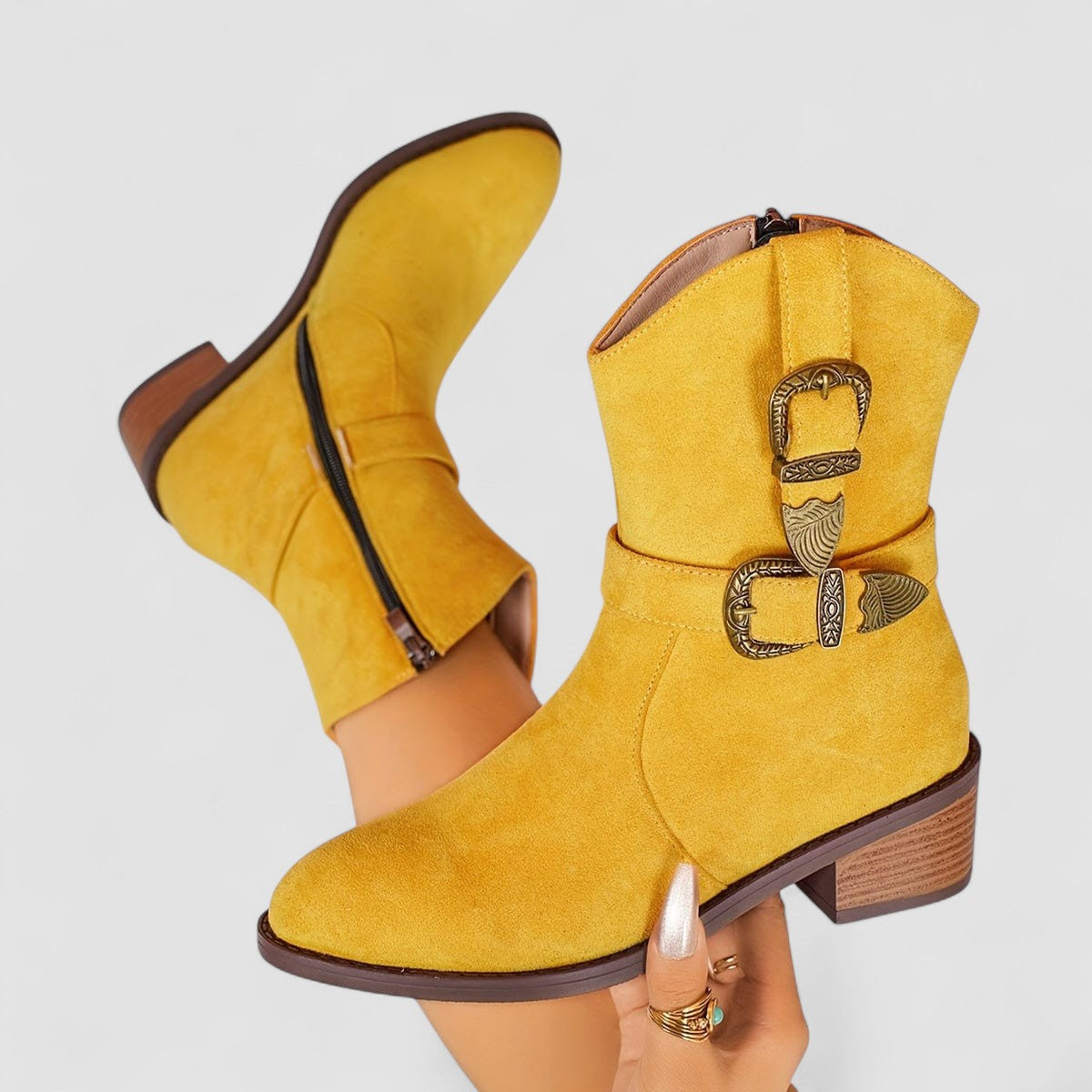 Lea - Western Boots
