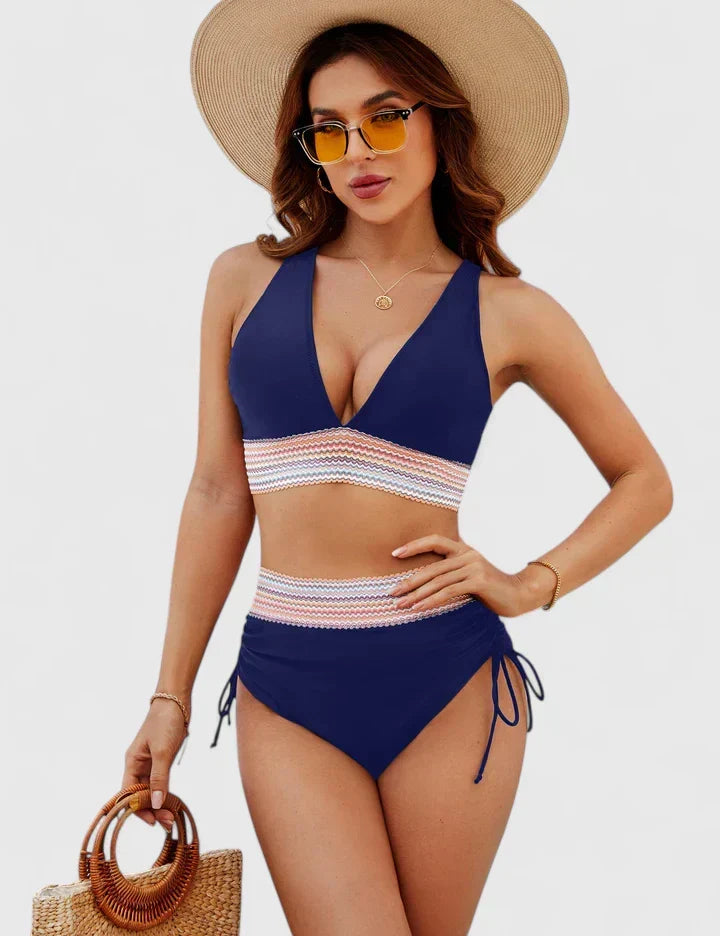 Enora - Elegant High-Rise Bikini Set