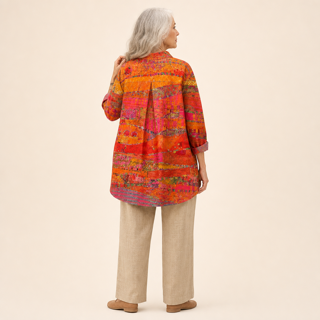 Catherine - Ruffled Blouse