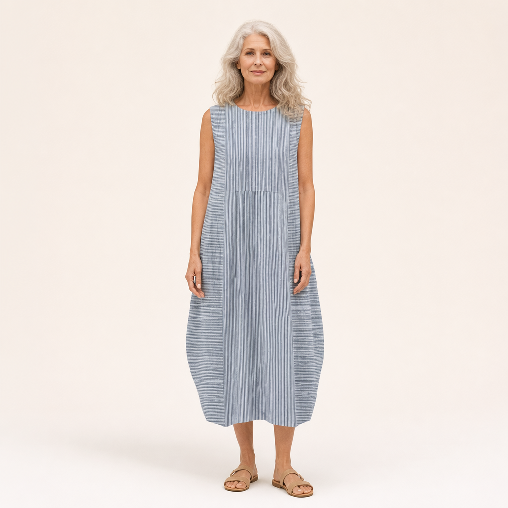 Enzo - Comfortable Sleeveless Summer Dress