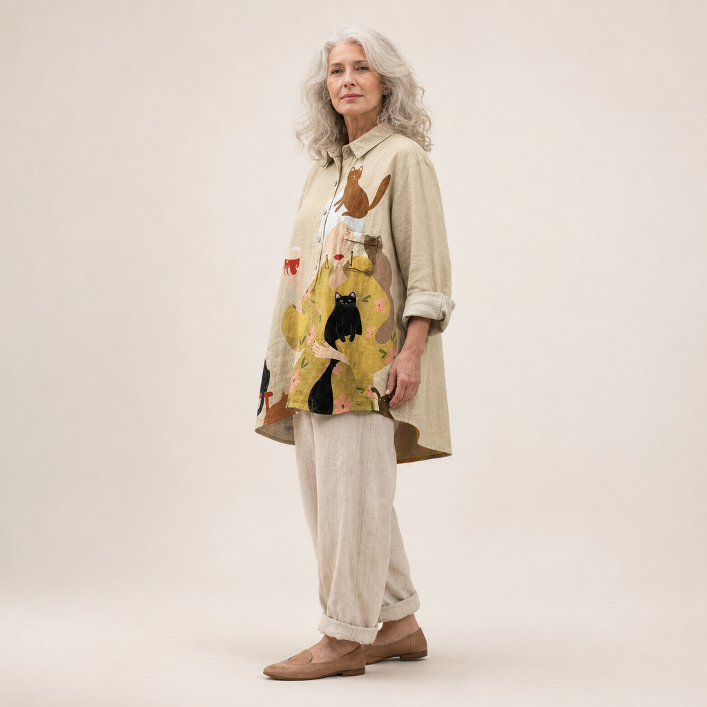 Ariane - Vintage Style Blouse