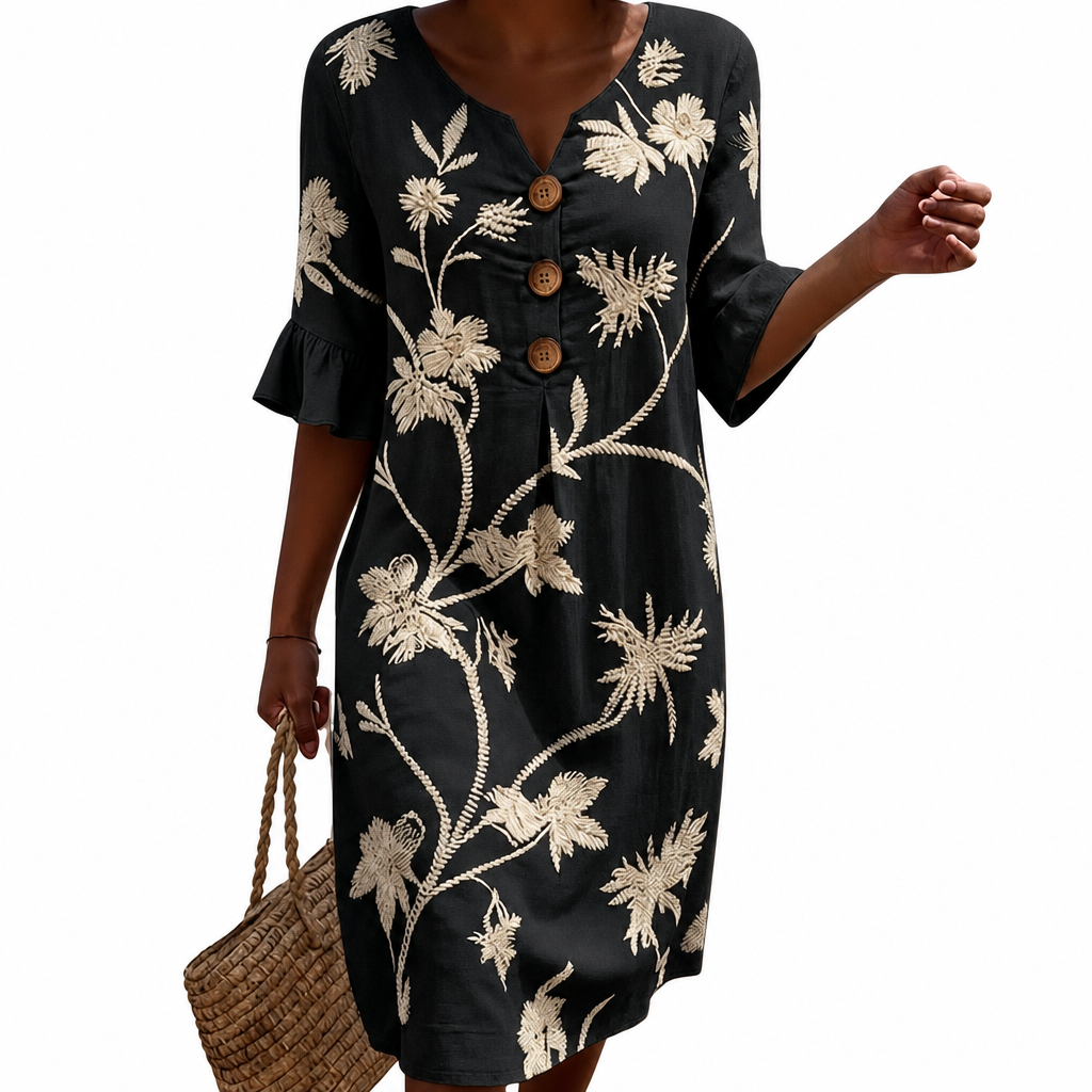 Berenice casual floral print dress