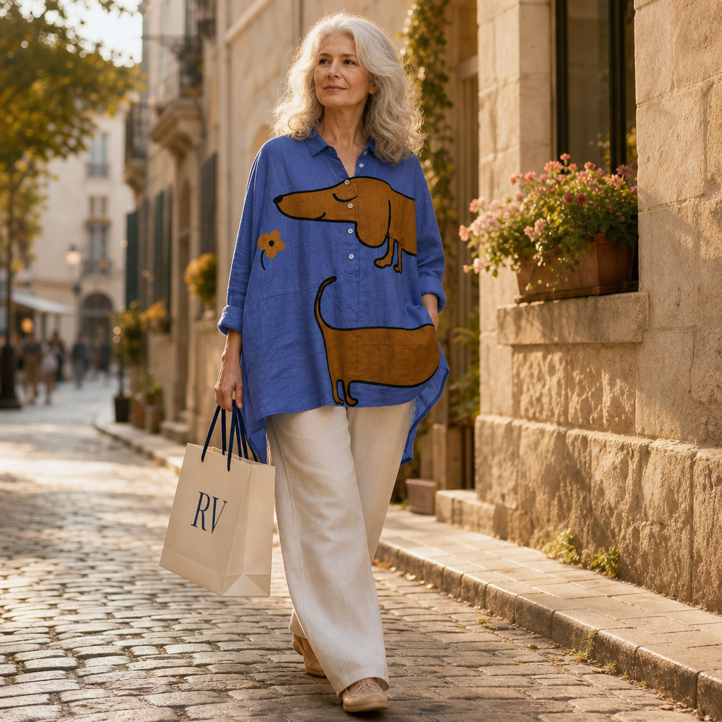 Amelie - Exclusive Print Blouse