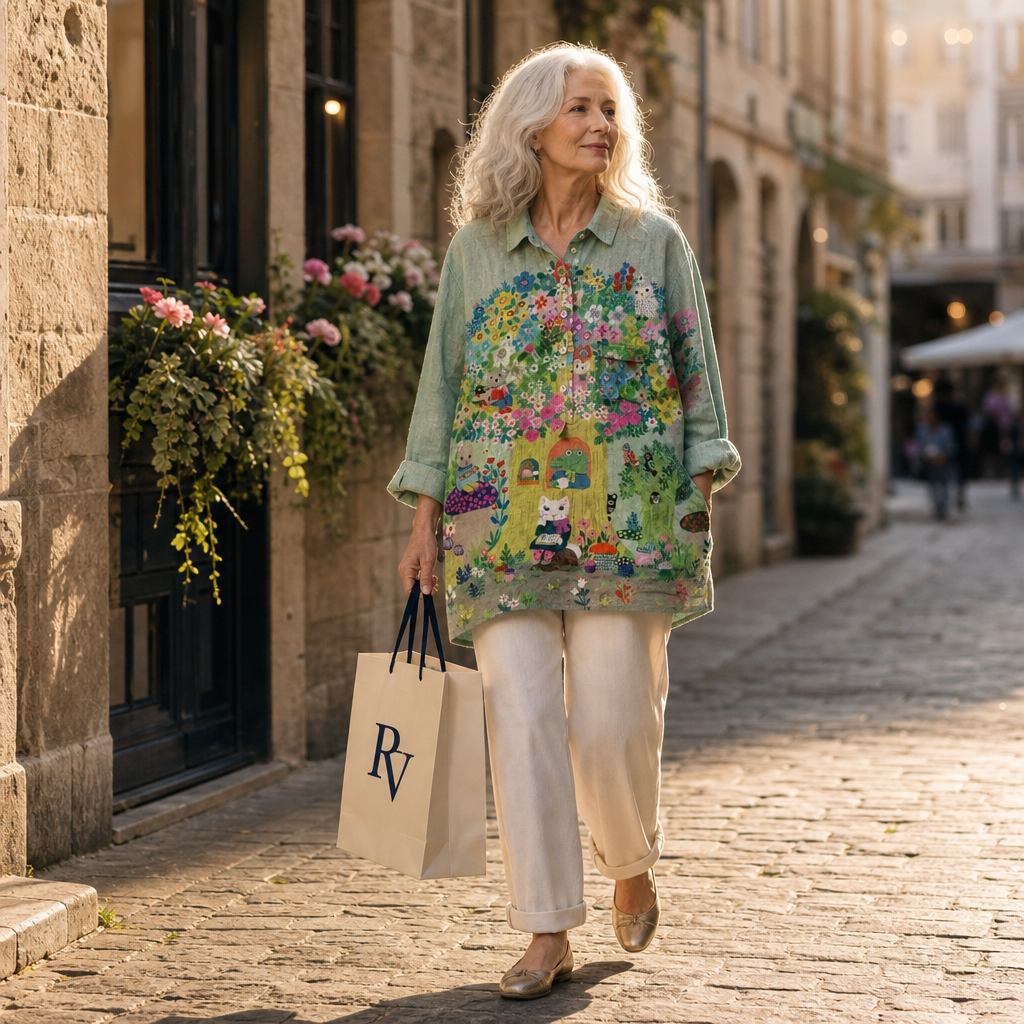 Caroline - Vintage Style Blouse