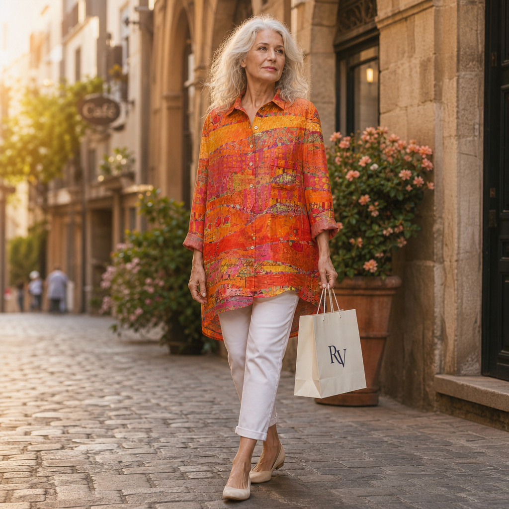 Catherine - Ruffled Blouse