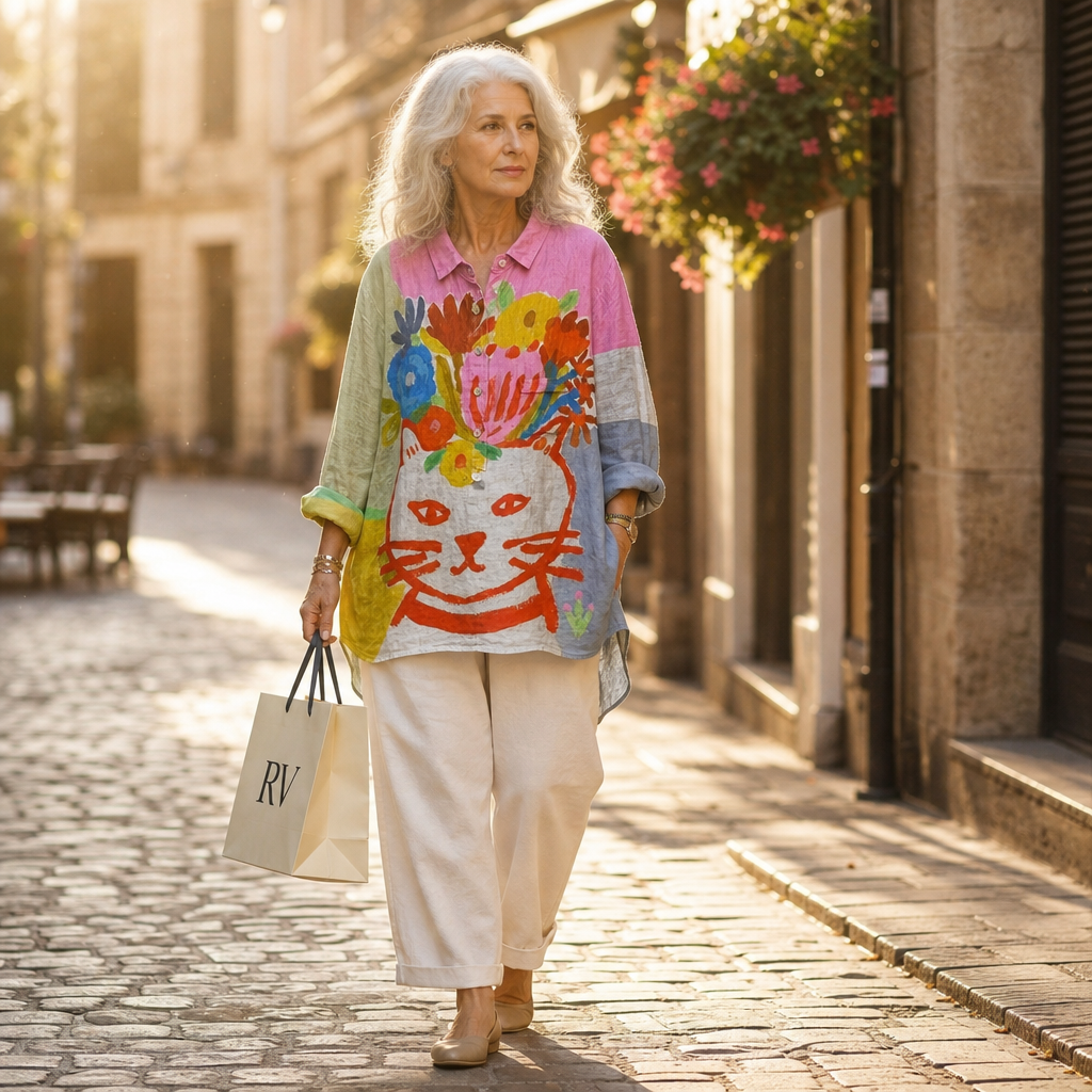 Capucine - Vintage Style Blouse