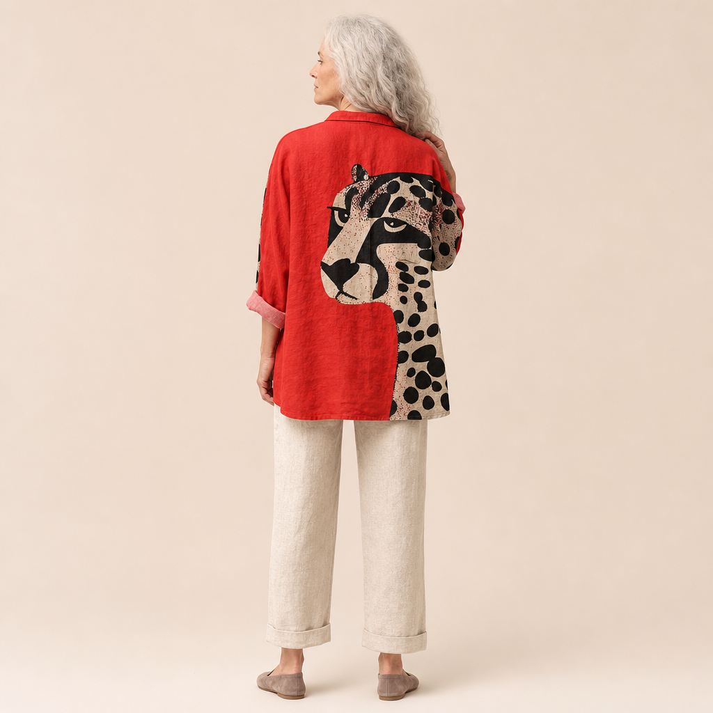 Nala - Leopard Print Shirt