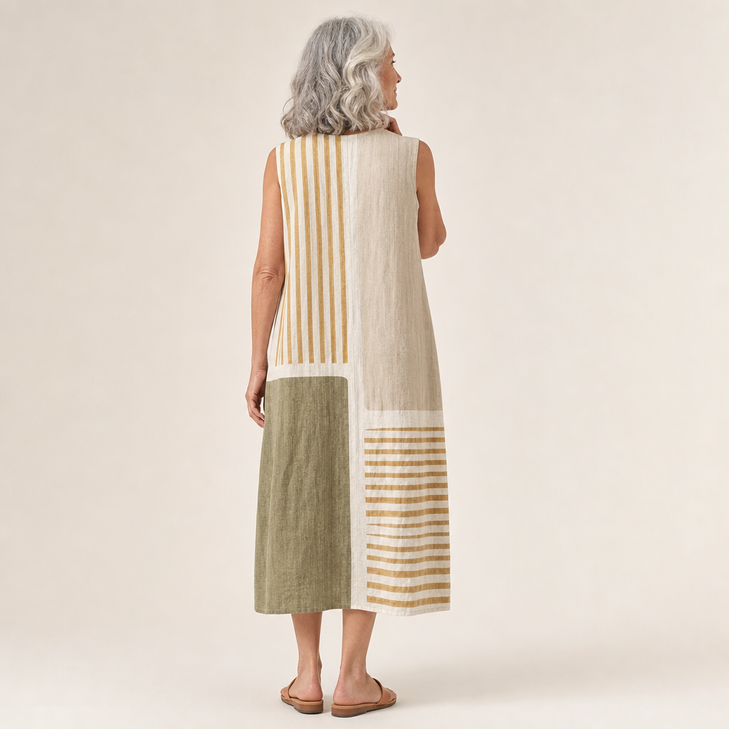 Zelie - Comfortable Sleeveless Summer Dress