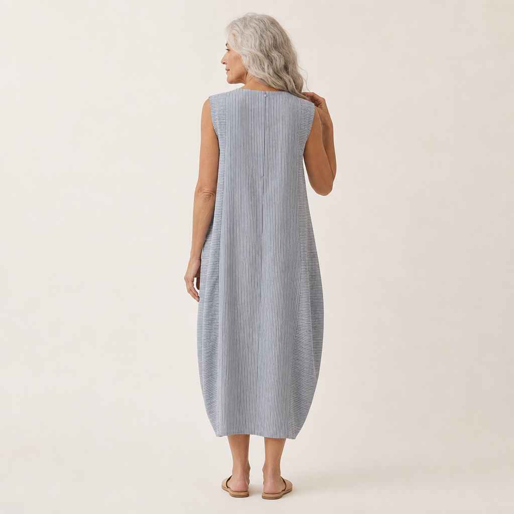 Enzo - Comfortable Sleeveless Summer Dress