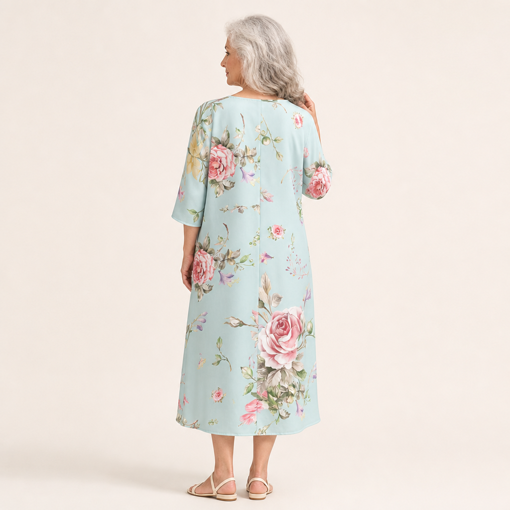 Rosalie - Chic and Comfortable Flowy Maxi Dress
