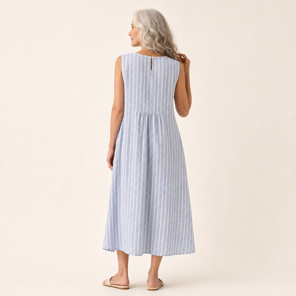 Rose - Comfortable Sleeveless Summer Dress