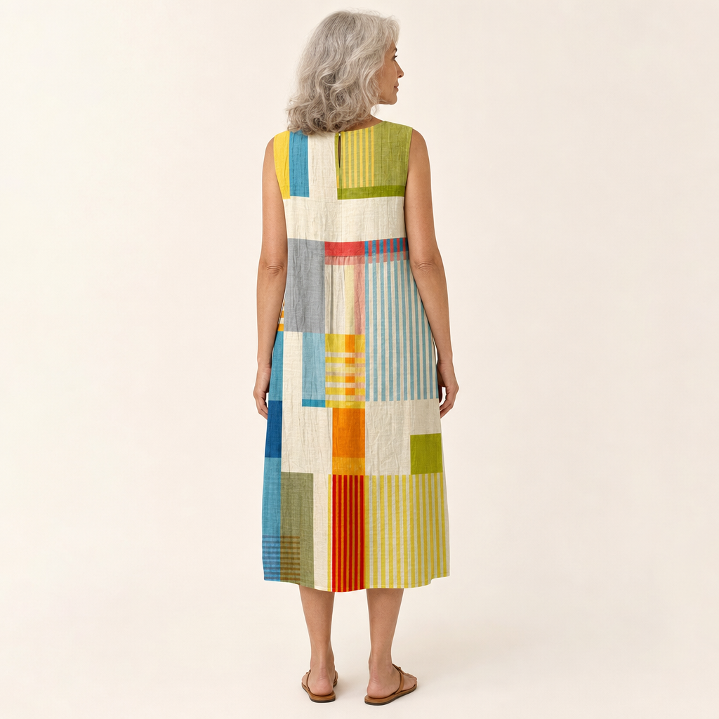 Lea - Comfortable Sleeveless Summer Dress