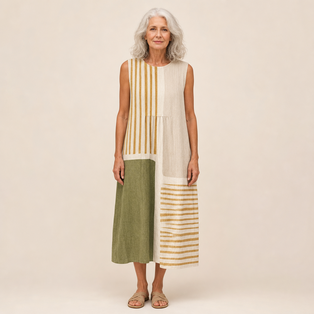Zelie - Comfortable Sleeveless Summer Dress