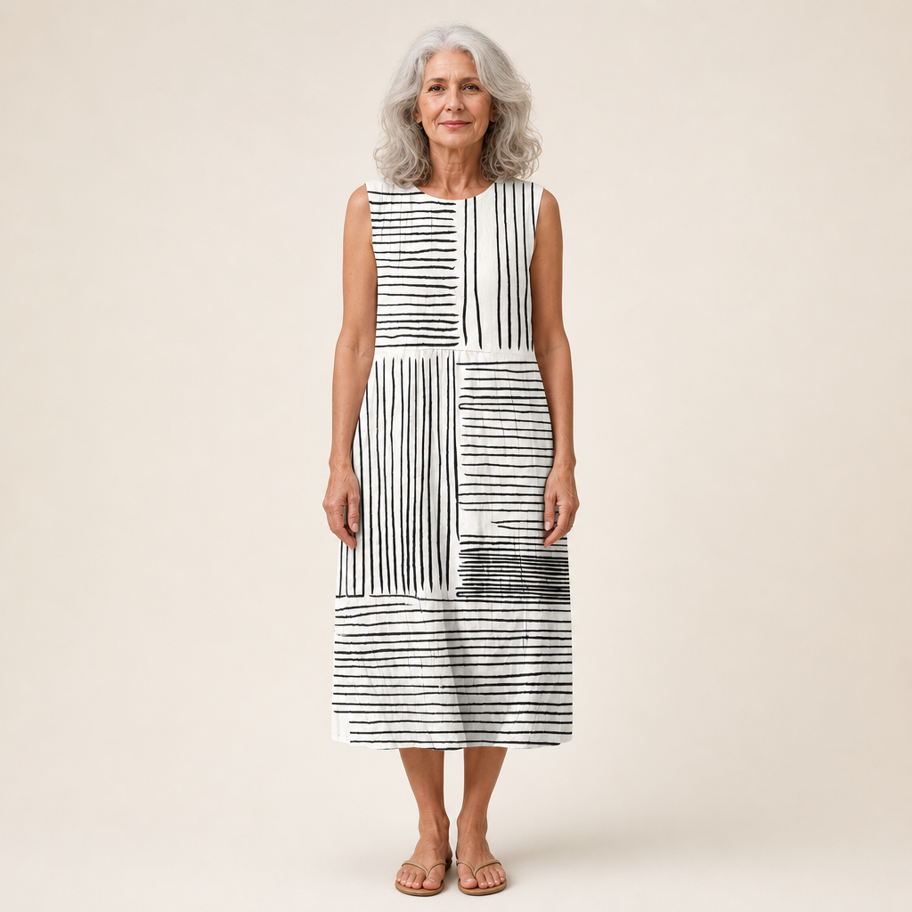 Vivienne - Comfortable Sleeveless Summer Dress