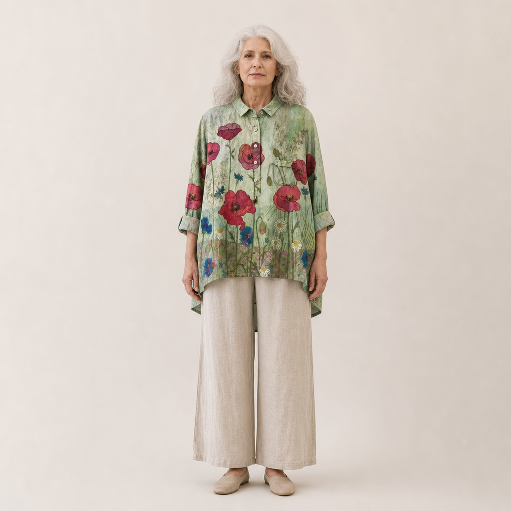 Juliette - Trendy Vintage Blouse