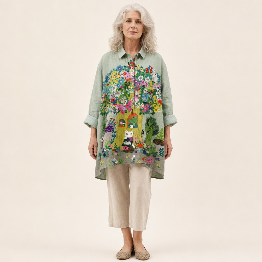 Caroline - Vintage Style Blouse