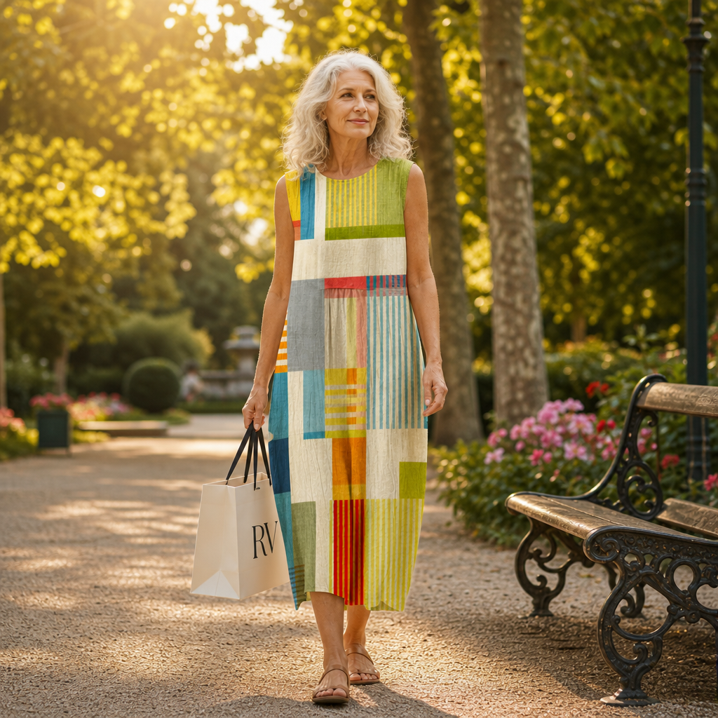Lea - Comfortable Sleeveless Summer Dress
