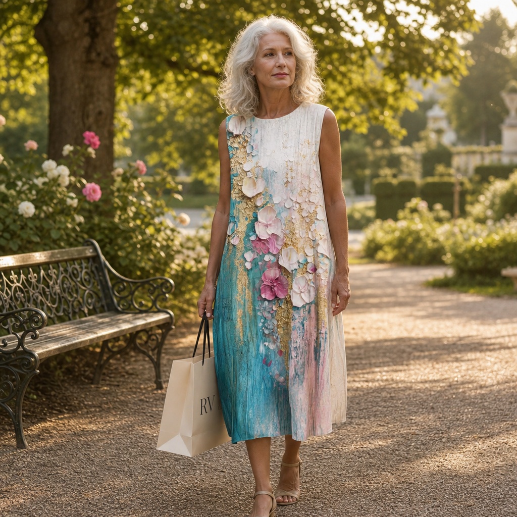 Floriane - Comfortable Sleeveless Summer Dress