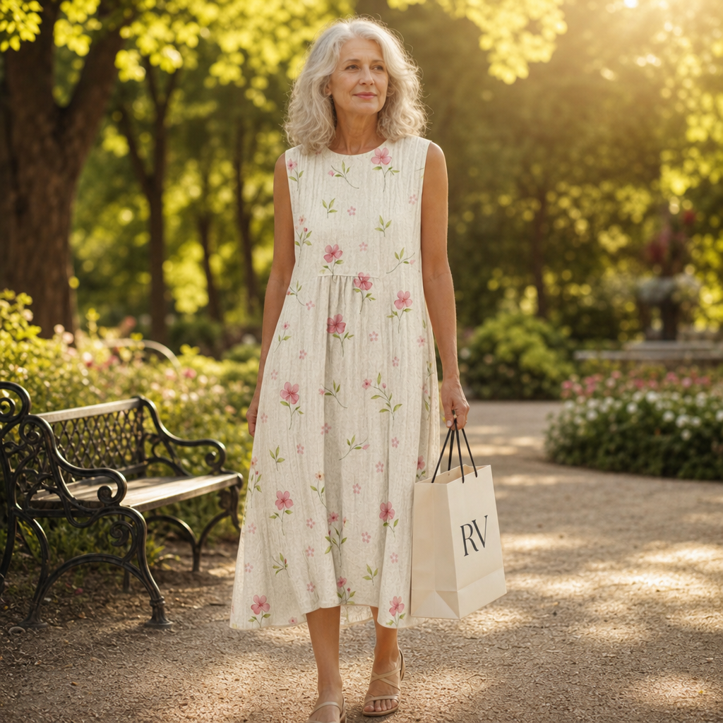 Faustine - Comfortable Sleeveless Summer Dress