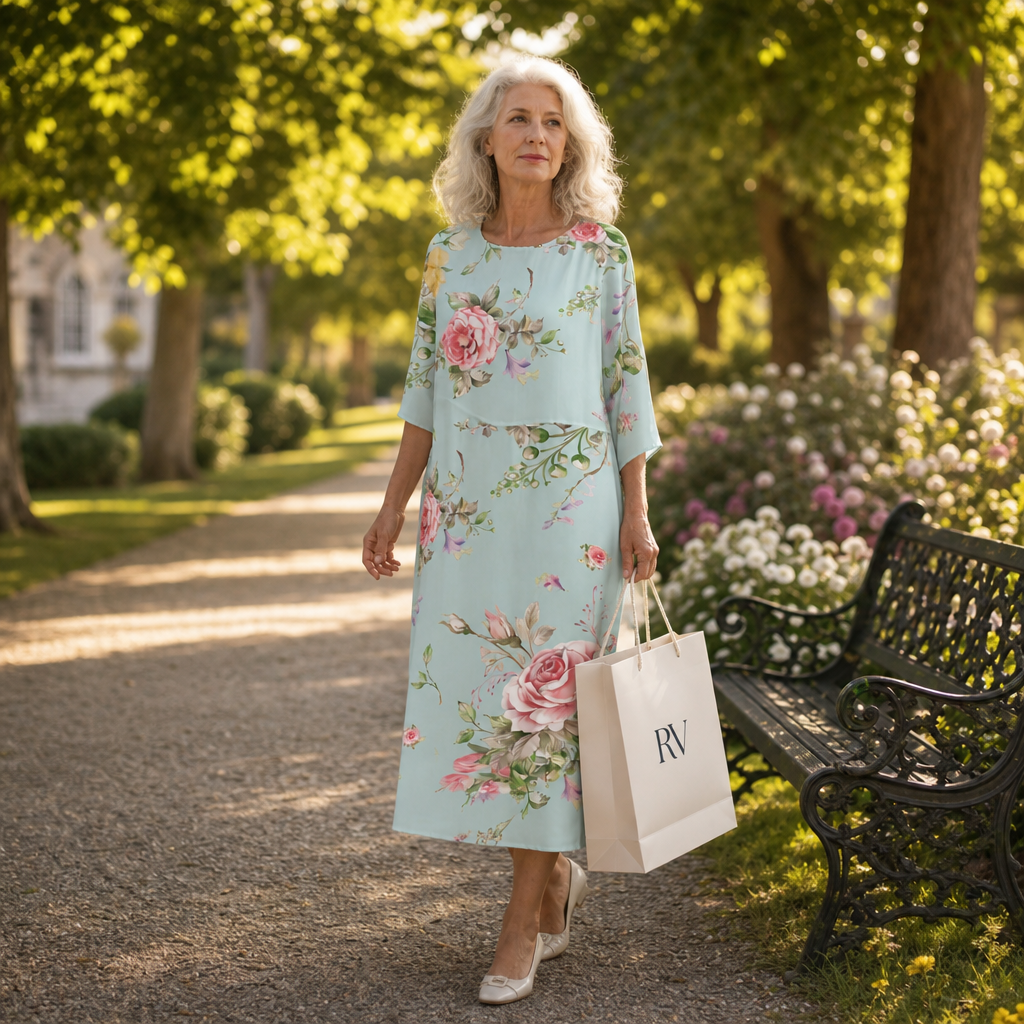 Rosalie - Chic and Comfortable Flowy Maxi Dress