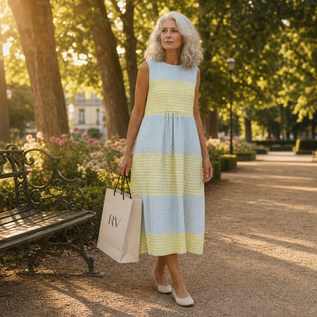 Aurelie - Comfortable Sleeveless Summer Dress