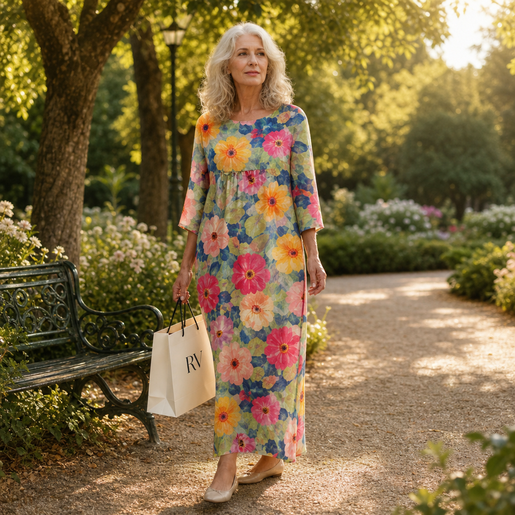 Solene - Elegant & Comfortable Fluid Maxi Dress
