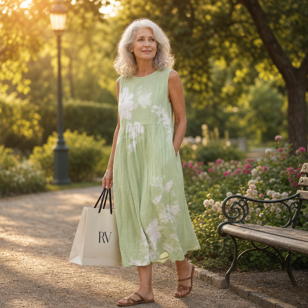 Ewan - Comfortable Sleeveless Summer Dress
