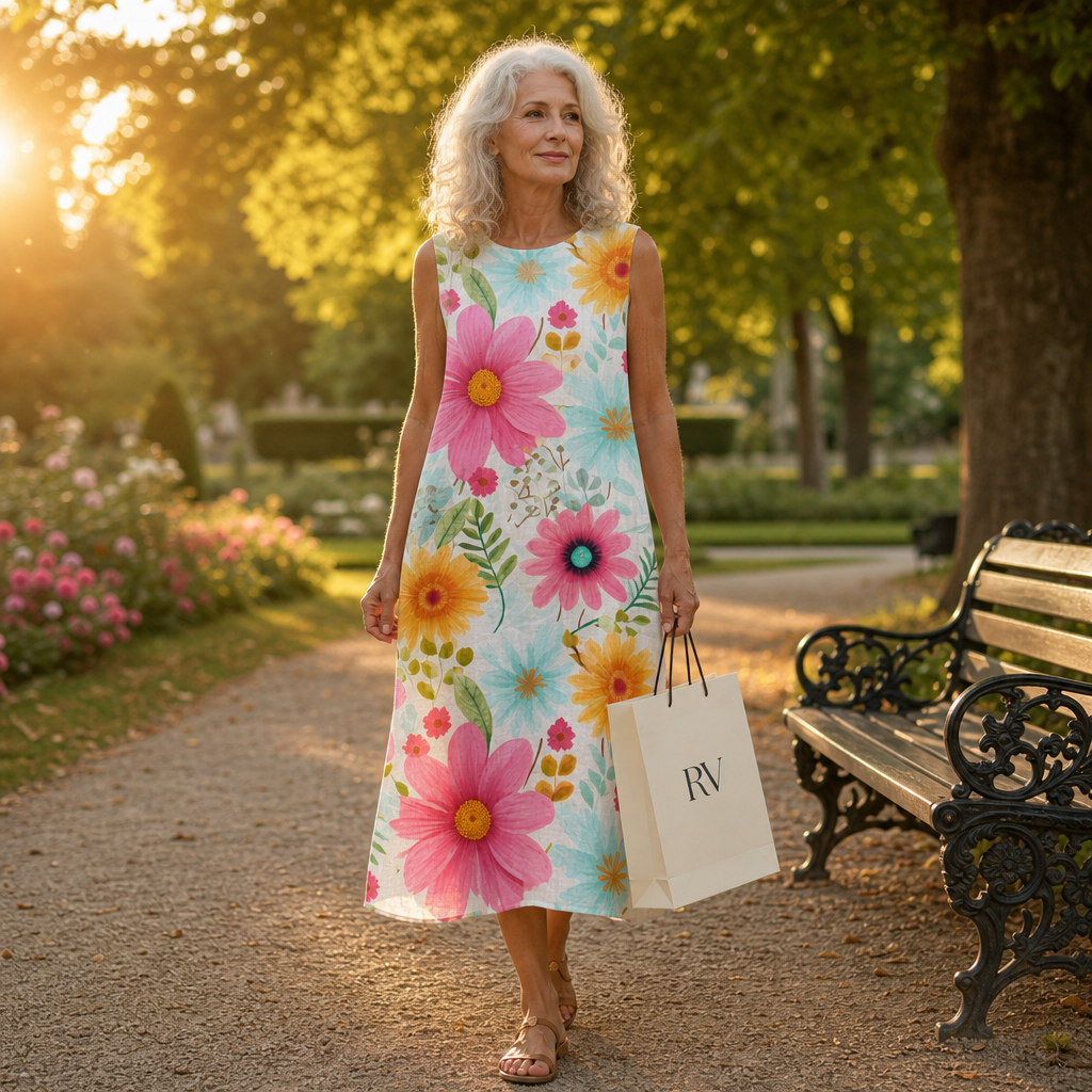 Manon - Comfortable Sleeveless Summer Dress
