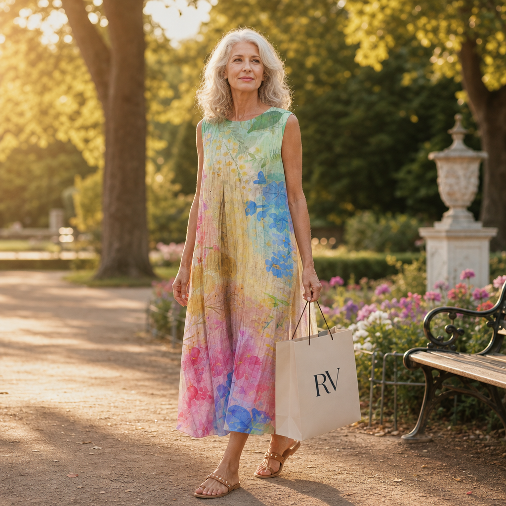 Laurine - Comfortable Sleeveless Summer Dress