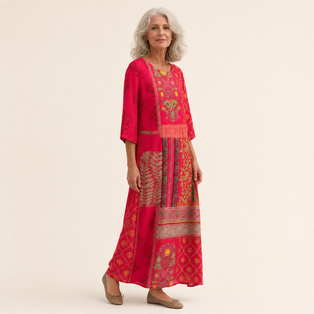 Iris - Chic and Comfortable Flowy Maxi Dress
