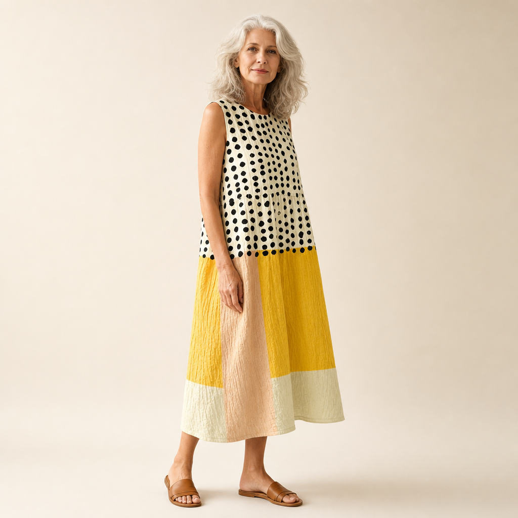 Sybille - Comfortable Sleeveless Summer Dress
