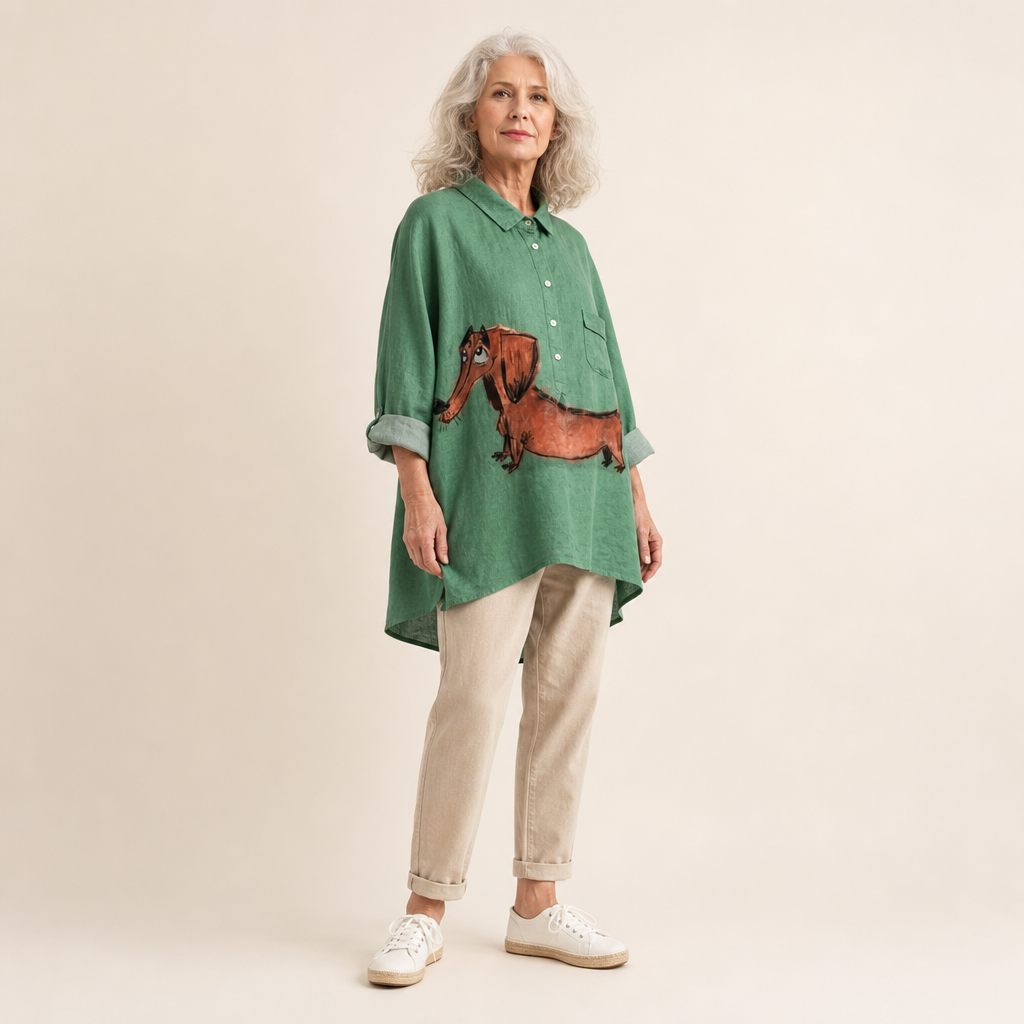 Cloe - Vintage Style Blouse