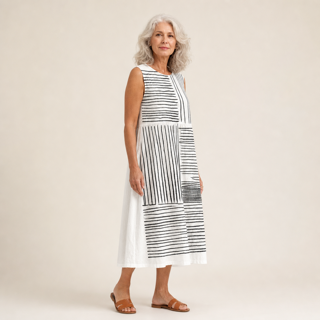 Vivienne - Comfortable Sleeveless Summer Dress