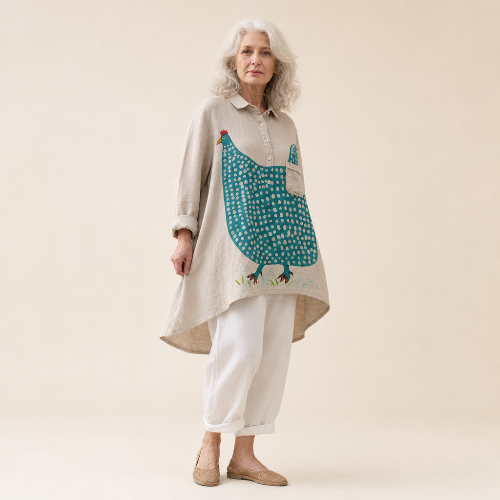 Celine - Vintage Style Blouse