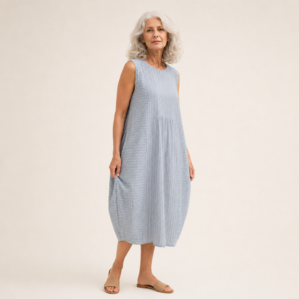 Enzo - Comfortable Sleeveless Summer Dress