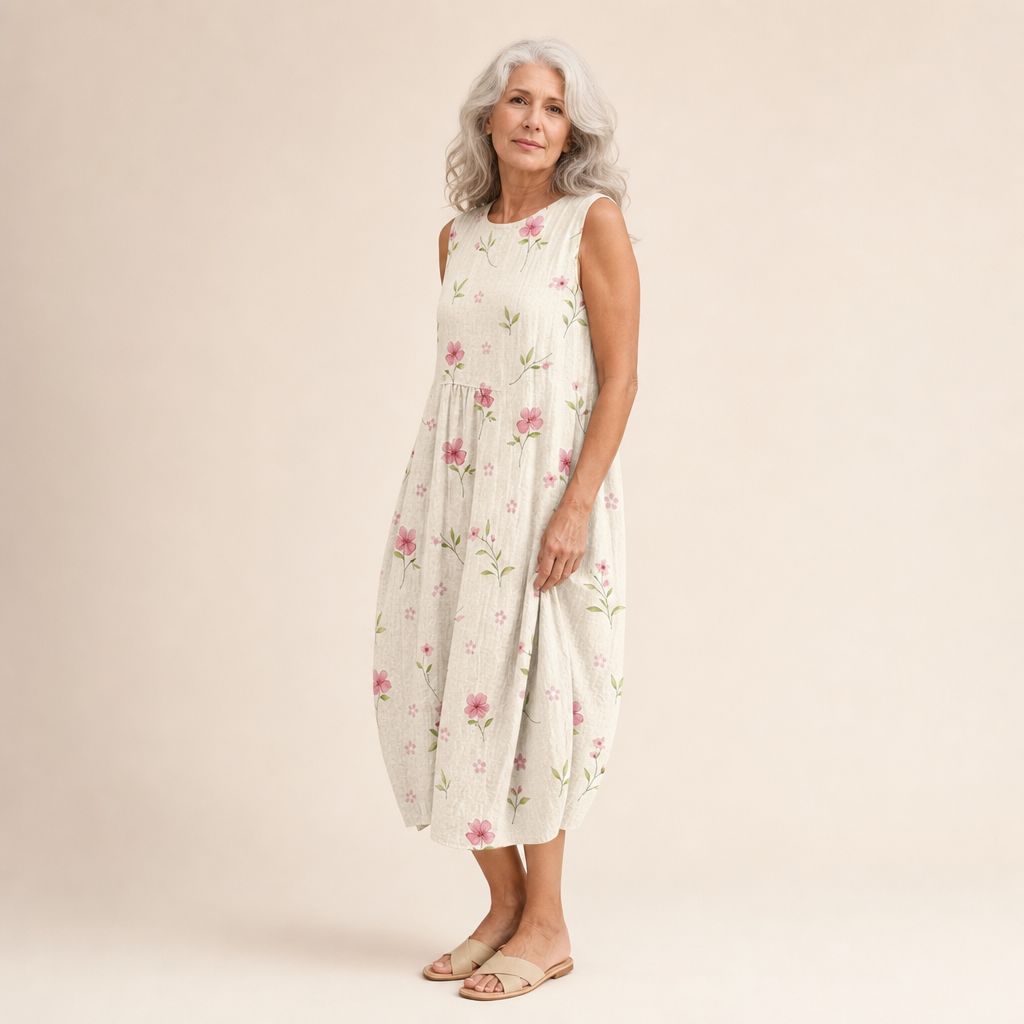 Faustine - Comfortable Sleeveless Summer Dress