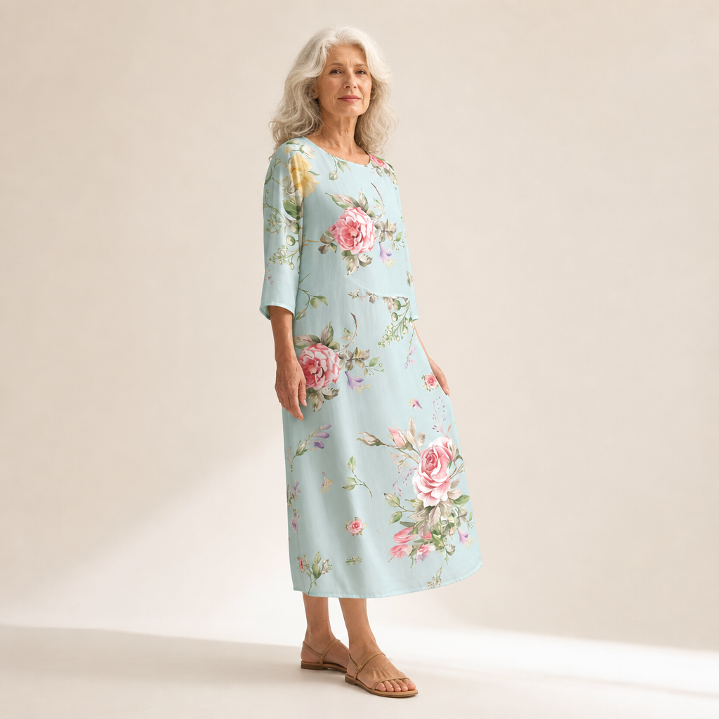 Rosalie - Chic and Comfortable Flowy Maxi Dress