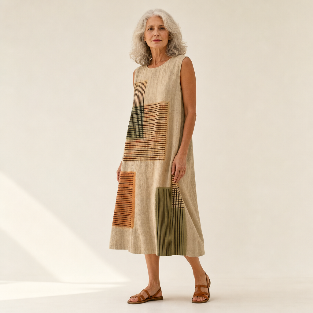 Lorys - Comfortable Sleeveless Summer Dress