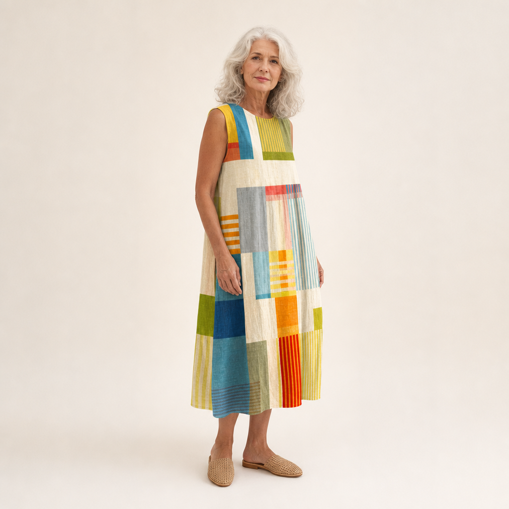 Lea - Comfortable Sleeveless Summer Dress