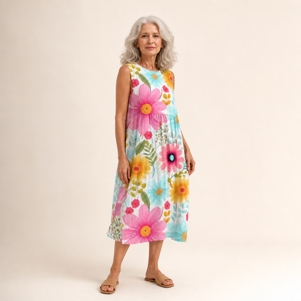 Pia - Flowy and Comfortable Dress