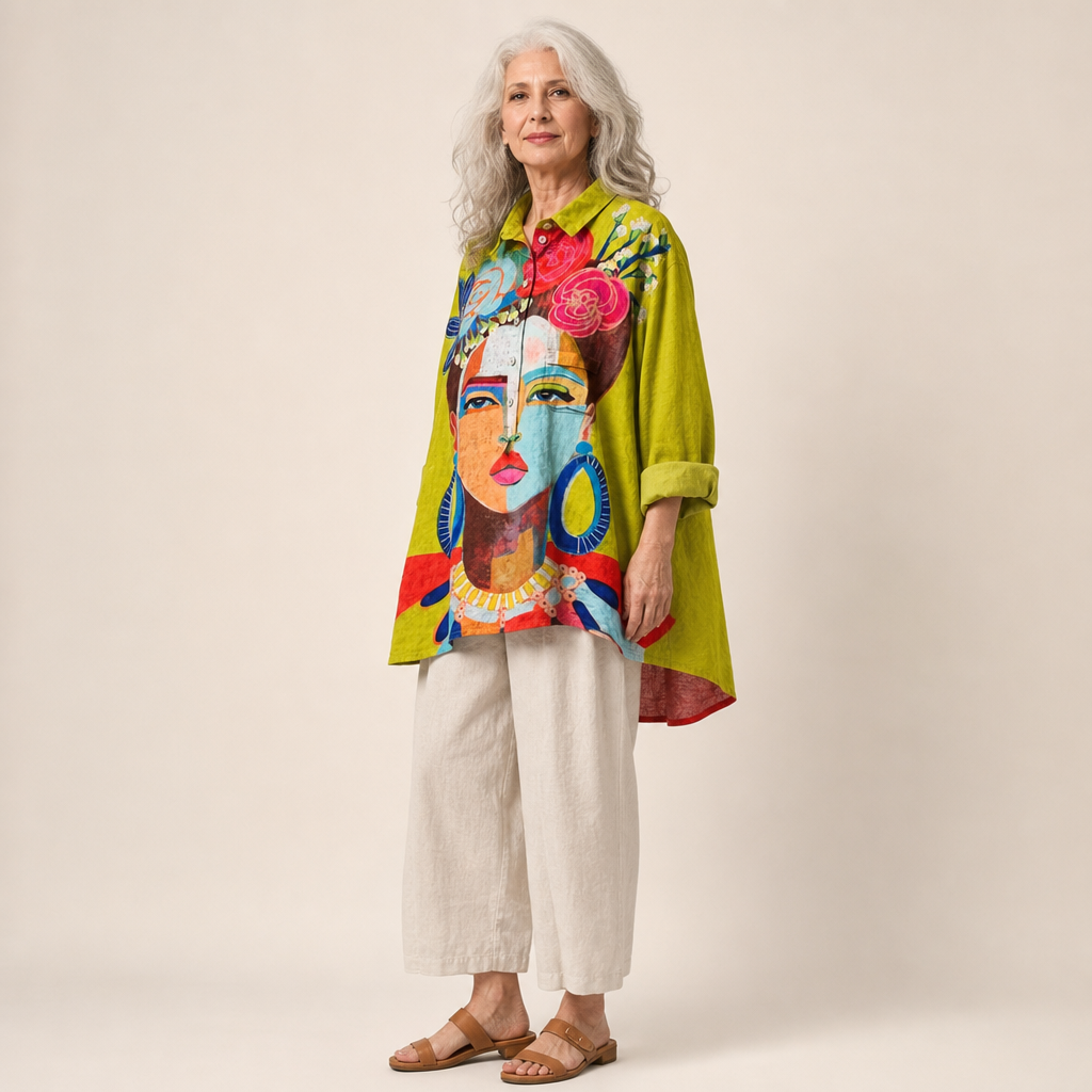 Amelia - Artistic Portrait Shirt
