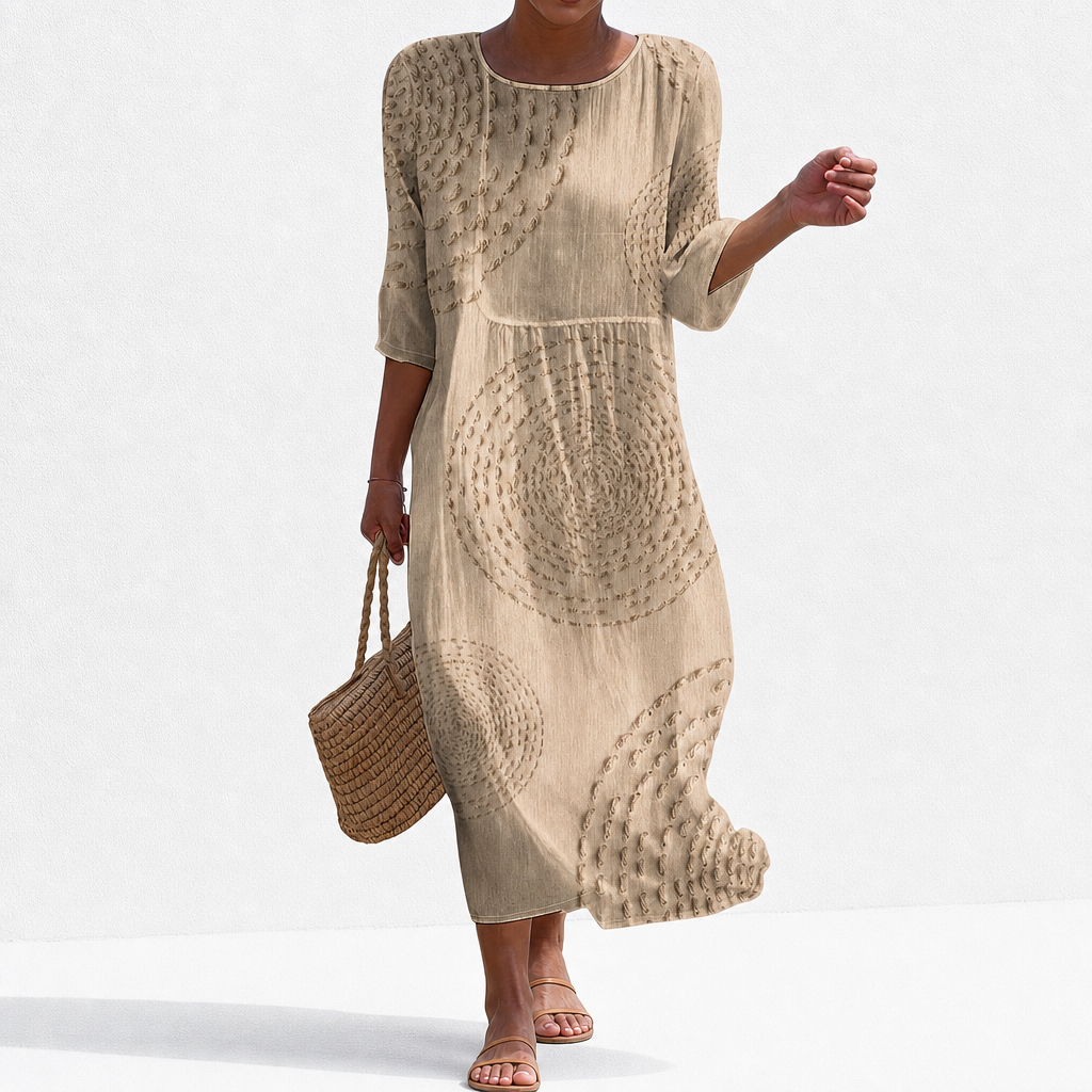 Juliette casual embroidered summer dress