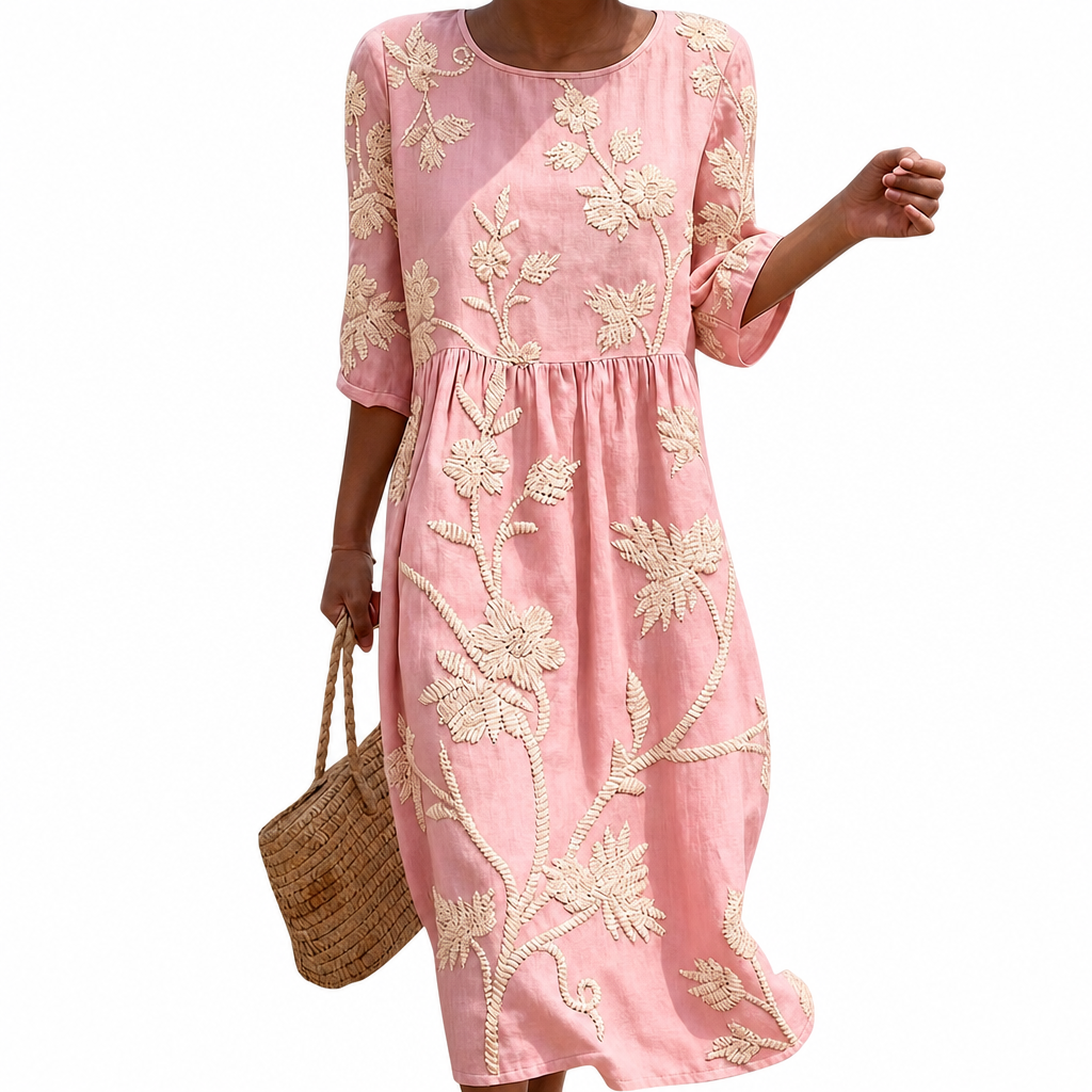 Mathilde casual feminine floral dress