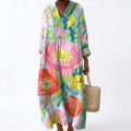 Jules printed flattering summer dress
